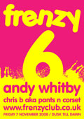 November 2008 - Frenzy's 6th Birthday with Andy Whitby