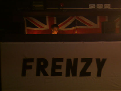 The Frenzy stage is set by Cheeky Scott