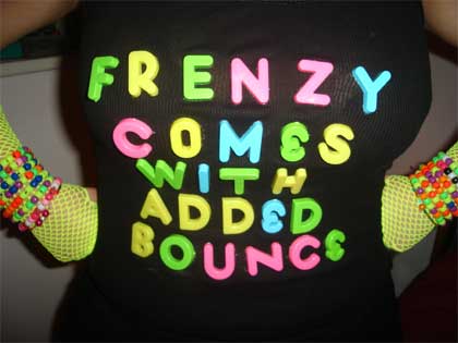 Frenzy comes with added bounce!