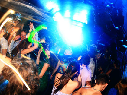 The Frenzy dancefloor explodes into colour