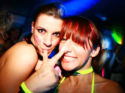 Cheeky cyber girls at Frenzy in Bournemouth 