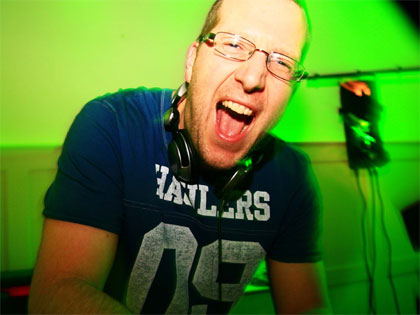 Jay Hales DJ'ing at the Opera House