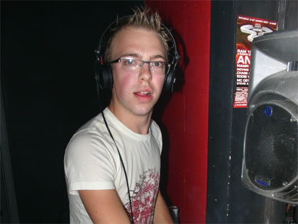 Technikal DJ'ing for Frenzy in 2007 at The Old Firestation
