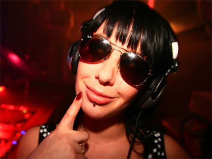Kym Ayres loves trendy sunglasses